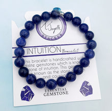 Load image into Gallery viewer, Intuition Sodalite Stacker Bracelet - TJazelle