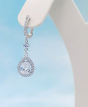 Load image into Gallery viewer, Fancy Drop Earrings - Sterling Silver