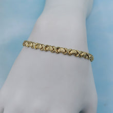 Load image into Gallery viewer, XOXO Heart Bracelet - 14K Yellow Gold