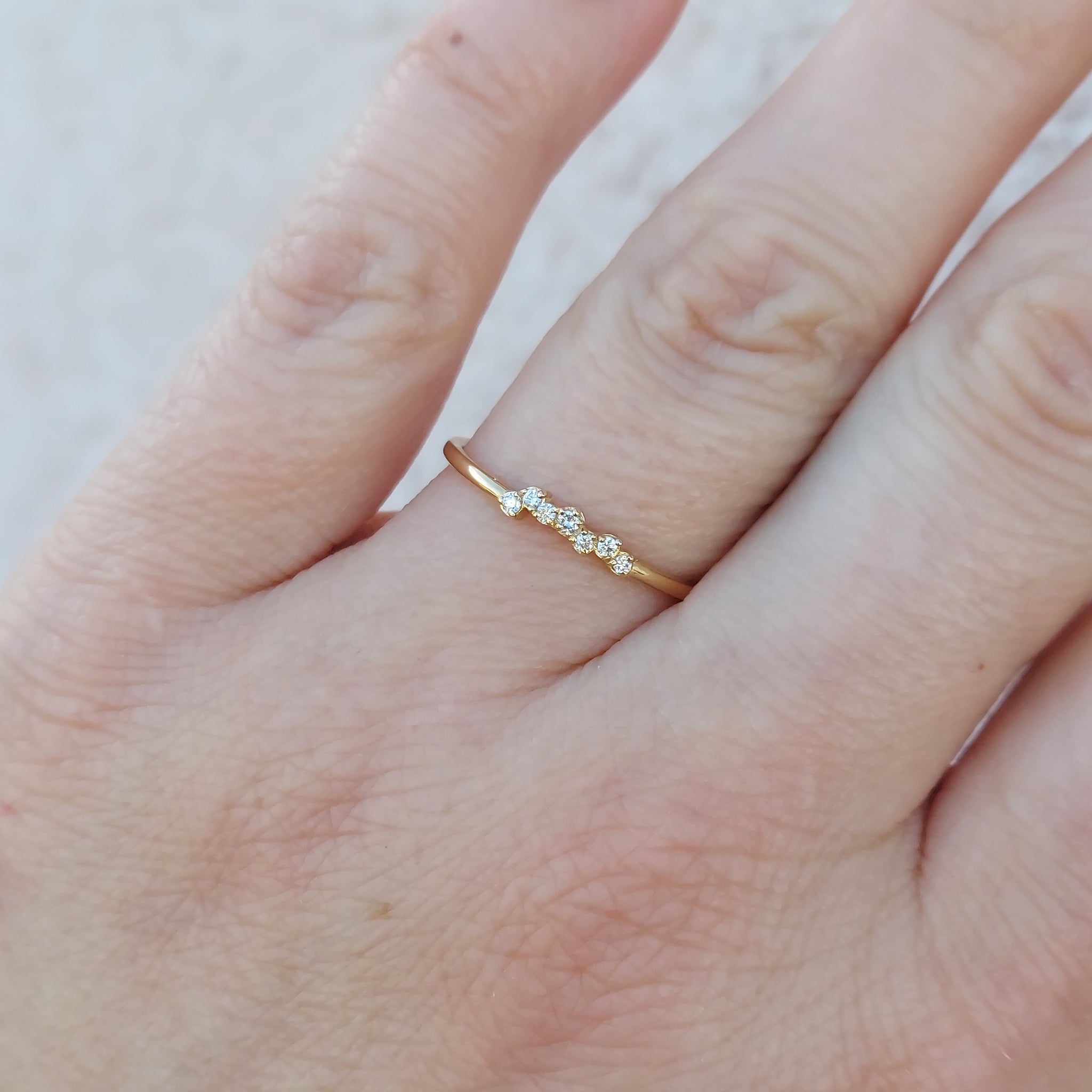 C C Designer Inspired Ring - 14K Yellow Gold – Marie's Jewelry Store