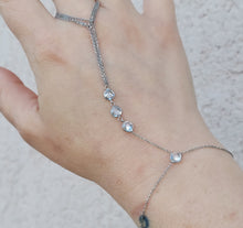 Load image into Gallery viewer, Hand Chain Bracelet - Sterling Silver