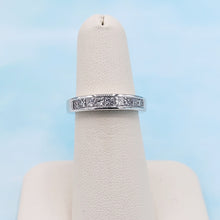 Load image into Gallery viewer, 1 Carat Chanel Set Diamond Band - 14K White Gold