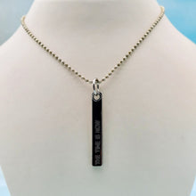 Load image into Gallery viewer, Long Quote Necklace - Benny and Ezra