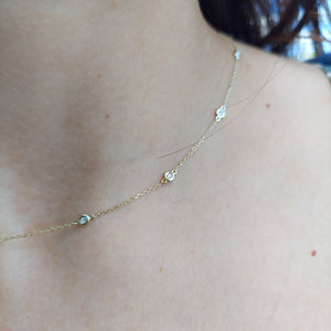 Diamonds by the Yard - 14K Yellow Gold Necklace