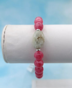 Healing Energy Moonstone Beaded Bracelet
