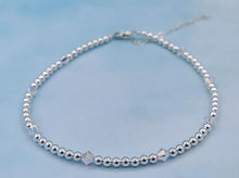 Load image into Gallery viewer, Crystal AB By The Yard Anklet Bracelet