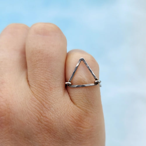 Trilogy Open Triangle Ring