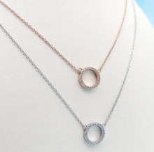 Load image into Gallery viewer, Slim Circle Necklace