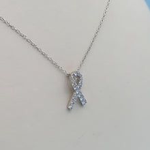 Load image into Gallery viewer, Cancer Ribbon Necklace