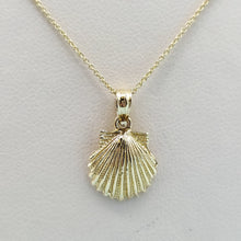 Load image into Gallery viewer, Sea Shell Necklace - 14K Yellow Gold