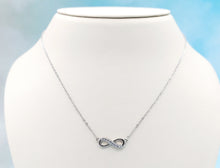 Load image into Gallery viewer, Infinity Necklace -Sterling Silver