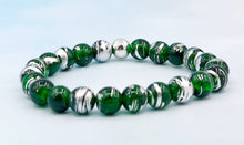Load image into Gallery viewer, Green Beaded Bracelet