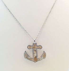 36" Anchor Necklace - Dune Jewelry