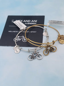 Bike Charm Bangle Bracelet - Alex and Ani