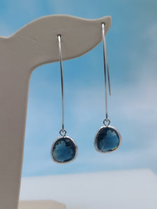 Sapphire   - Gemstone Threader Earring