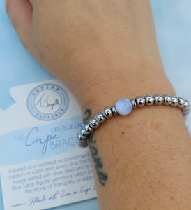 Blue Lace Agate - TJazelle Cape Bracelet