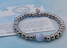 Load image into Gallery viewer, Blue Lace Agate - TJazelle Cape Bracelet