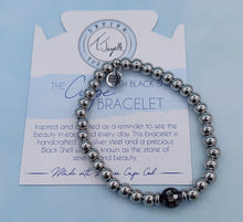 Load image into Gallery viewer, Black Shell - TJazelle Cape Bracelet