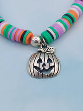 Load image into Gallery viewer, Jack O Lantern - Petite *Kids* Stretch Bracelet