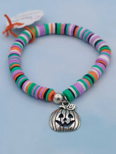 Load image into Gallery viewer, Jack O Lantern - Petite *Kids* Stretch Bracelet