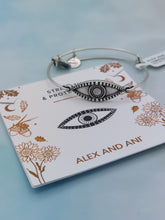 Load image into Gallery viewer, Spiritual Armor In-Line Evil Eye Bangle - Alex and Ani