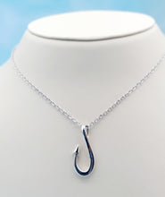Load image into Gallery viewer, Fishhook Necklace - Sterling Silver
