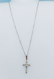 Crucifix Cross & Pendant - Sterling Silver