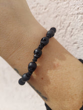 Load image into Gallery viewer, Black Skull Roll On Bracelet - Chan Luu