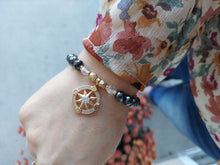 Load image into Gallery viewer, Compass Bracelet - Guidance - Hematite