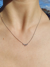 Load image into Gallery viewer, Diamond Array Pendant Necklace - 14K White Gold