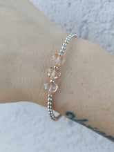 Load image into Gallery viewer, &quot;Triple Silk Swarovski Heart&quot; Beaded Bracelet - Our Whole Heart
