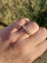 Load image into Gallery viewer, Five Stone Diamond Band - 1 Carat - 14K Yellow Gold