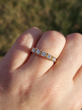 Load image into Gallery viewer, Five Stone Diamond Band - 1 Carat - 14K Yellow Gold