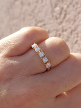 Load image into Gallery viewer, Five Stone Diamond Band - 1 Carat - 14K Yellow Gold