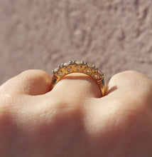 Load image into Gallery viewer, Five Stone Diamond Band - 1 Carat - 14K Yellow Gold