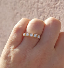 Load image into Gallery viewer, Five Stone Diamond Band - 1 Carat - 14K Yellow Gold