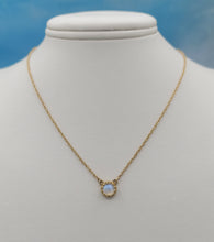 Load image into Gallery viewer, Moonstone Necklace - 14K Yellow Gold