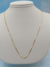 Load image into Gallery viewer, 30" Box Chain - 14K Yellow Gold