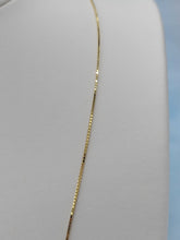 Load image into Gallery viewer, 30" Box Chain - 14K Yellow Gold