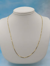 Load image into Gallery viewer, 30" Box Chain - 14K Yellow Gold