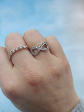 Load image into Gallery viewer, Infinity Ring - Sterling Silver