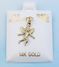 Load image into Gallery viewer, Angel Pendant - 14K Gold