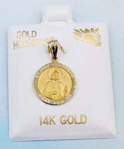 St. Jude Thaddeus Medal - 14K Gold