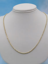 Load image into Gallery viewer, 22" Solid Rope Chain - 10K Yellow Gold
