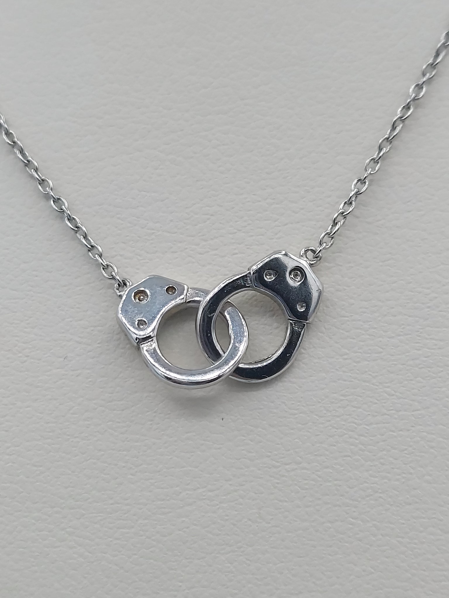 Handcuff Necklace - Sterling Silver – Marie's Jewelry Store