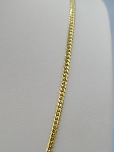 18K Gold Heavy Cuban Link Chain - 20 Inch