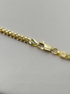 18K Gold Heavy Cuban Link Chain - 20 Inch