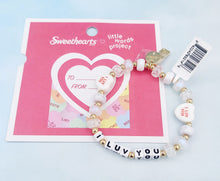Load image into Gallery viewer, "I LUV YOU" Bracelet - Little Words Project Sweethearts Collection
