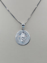 Load image into Gallery viewer, Miraculous Medal Necklace - Sterling Silver