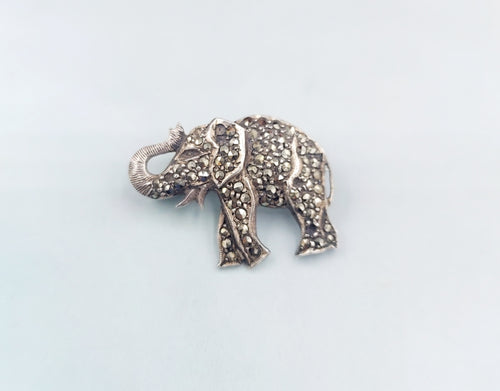 Elephant Marcasite Pin *Doorbuster